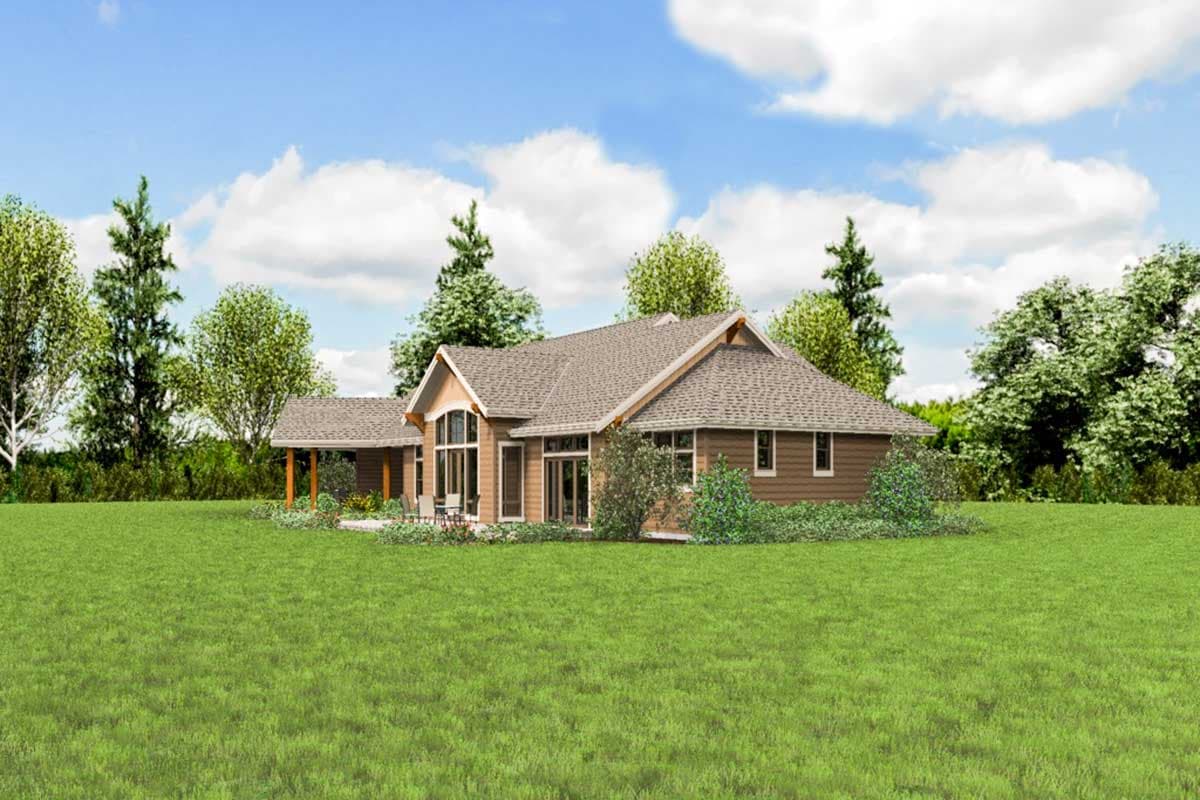 Plan 69582AM: Beautiful One-Story Craftsman House Plan - 2910 Sq Ft - Image #32 - Craftsman, Mountain, Northwest, Ranch