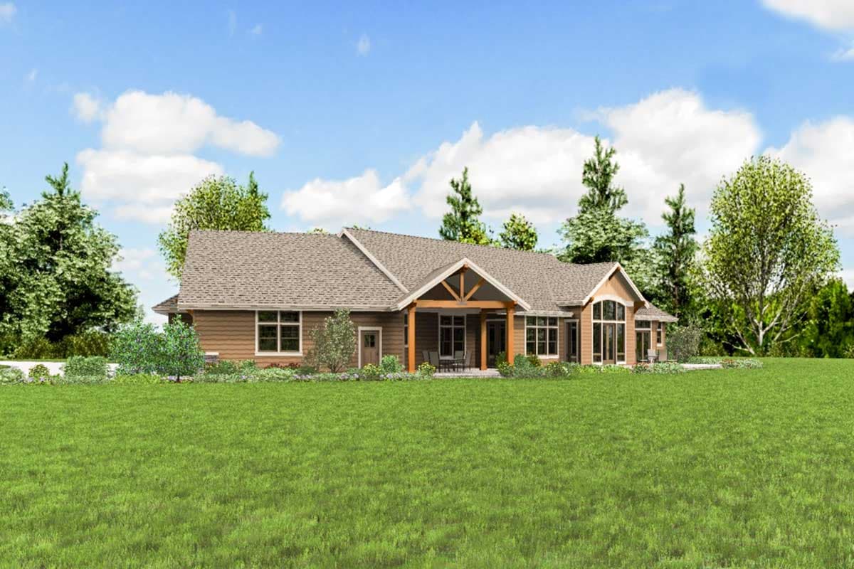 Plan 69582AM: Beautiful One-Story Craftsman House Plan - 2910 Sq Ft - Image #36 - Craftsman, Mountain, Northwest, Ranch