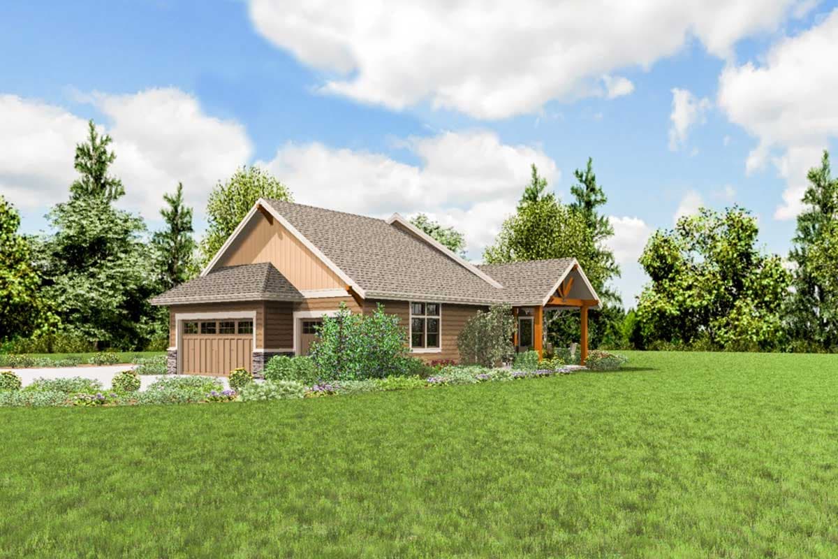 Plan 69582AM: Beautiful One-Story Craftsman House Plan - 2910 Sq Ft - Image #37 - Craftsman, Mountain, Northwest, Ranch