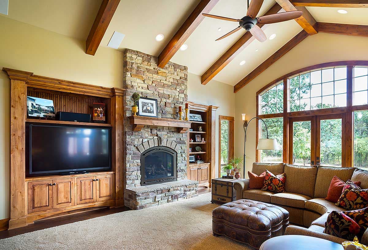 Plan 69582AM: Beautiful One-Story Craftsman House Plan - 2910 Sq Ft - Image #20 - Craftsman, Mountain, Northwest, Ranch