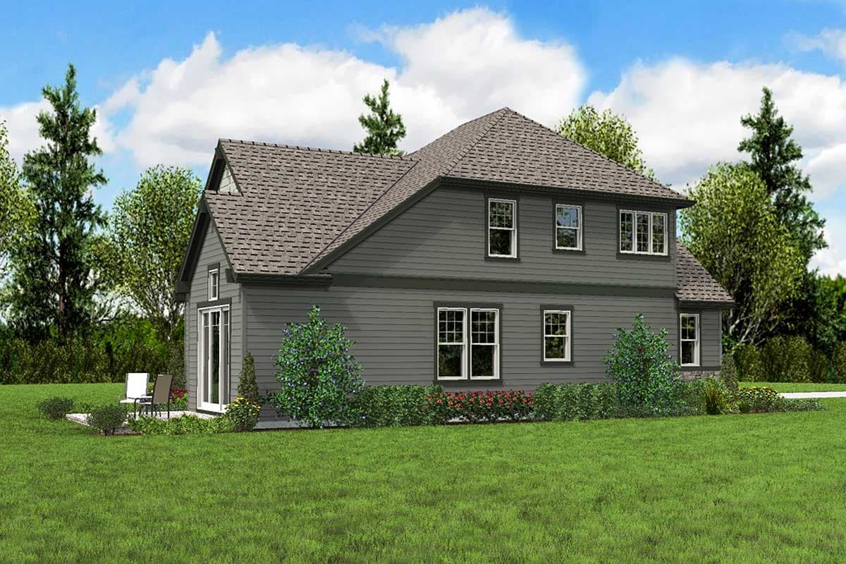 Plan 69584AM: Northwest House Plan with Open Layout - Image #6 - Craftsman, Northwest