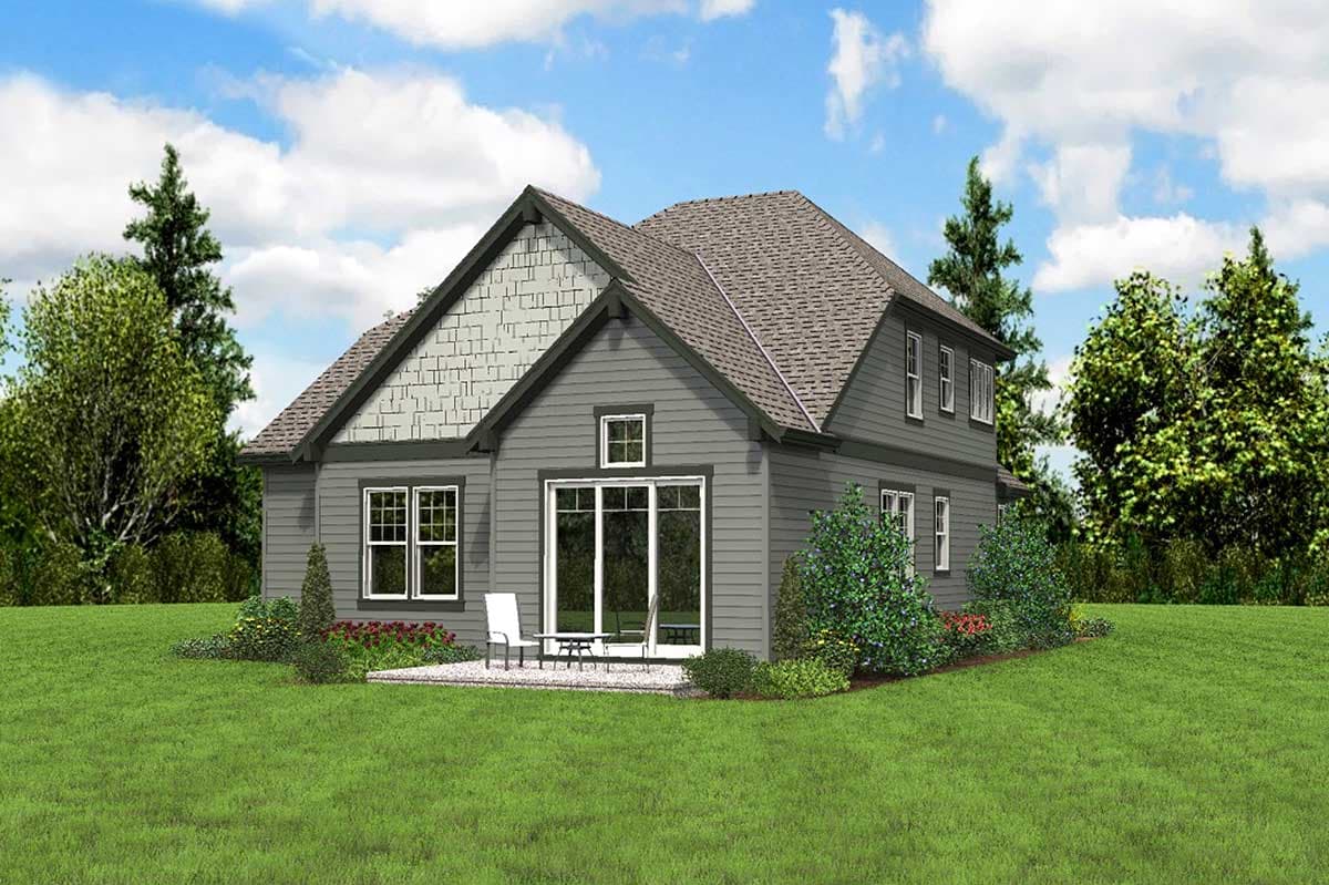 Plan 69584AM: Northwest House Plan with Open Layout - Image #7 - Craftsman, Northwest