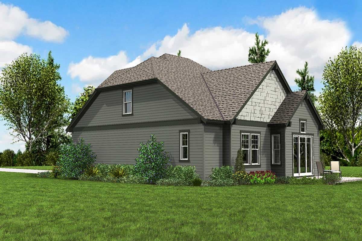 Plan 69584AM: Northwest House Plan with Open Layout - Image #9 - Craftsman, Northwest