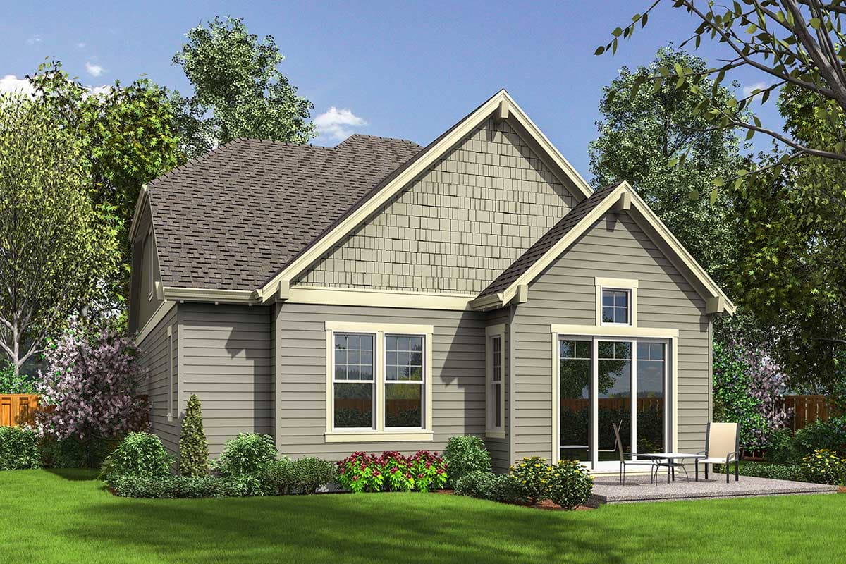 Plan 69586AM: Deceptively Spacious Craftsman House Plan - Image #8 - Craftsman, Northwest, Traditional