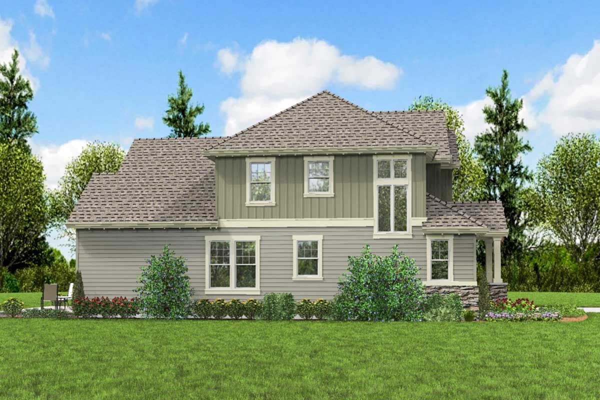 Plan 69586AM: Deceptively Spacious Craftsman House Plan - Image #5 - Craftsman, Northwest, Traditional