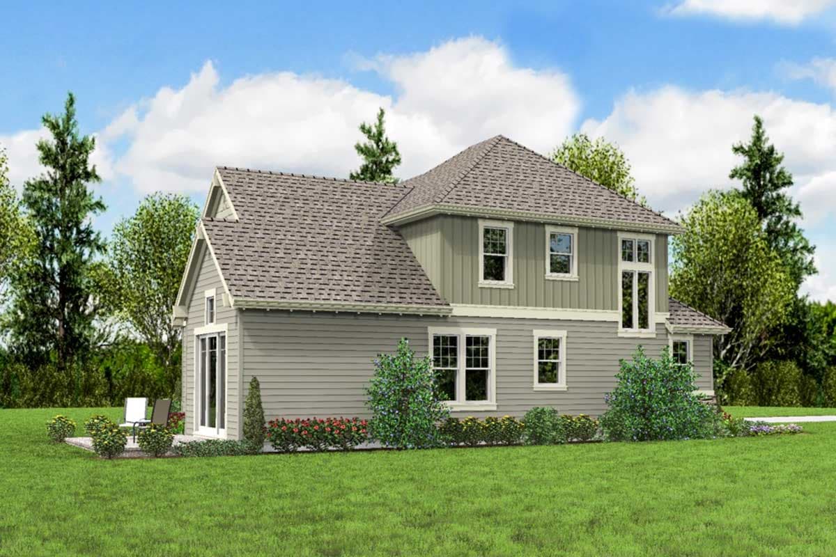 Plan 69586AM: Deceptively Spacious Craftsman House Plan - Image #6 - Craftsman, Northwest, Traditional