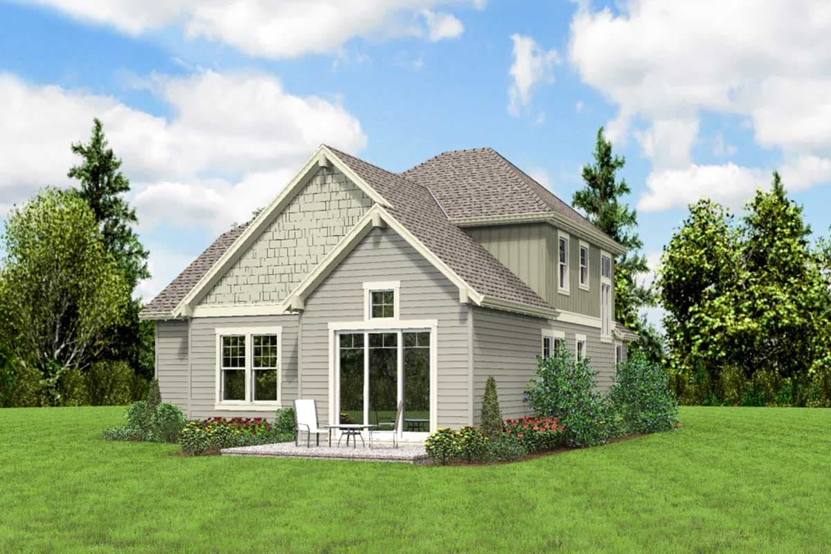 Plan 69586AM: Deceptively Spacious Craftsman House Plan - Image #7 - Craftsman, Northwest, Traditional