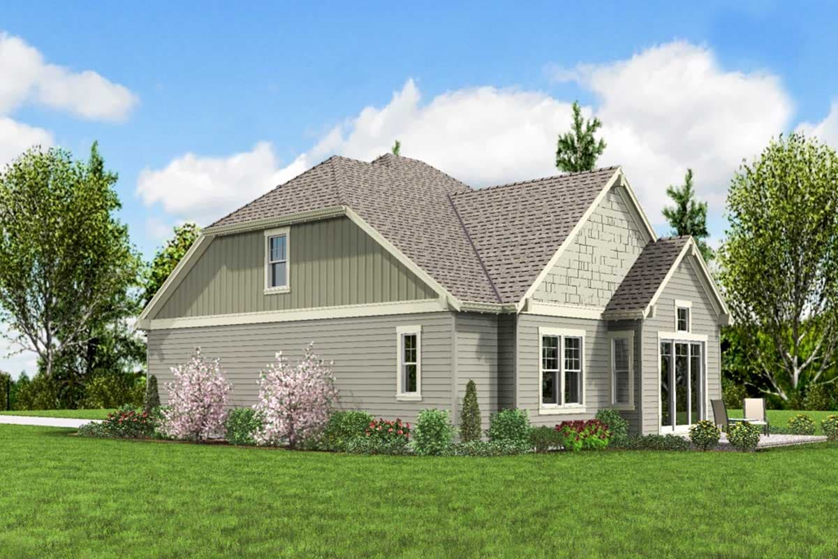 Plan 69586AM: Deceptively Spacious Craftsman House Plan - Image #9 - Craftsman, Northwest, Traditional