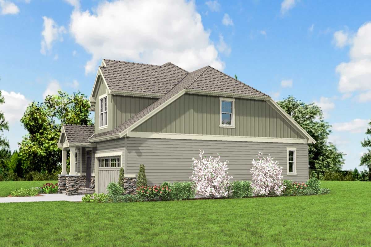 Plan 69586AM: Deceptively Spacious Craftsman House Plan - Image #11 - Craftsman, Northwest, Traditional