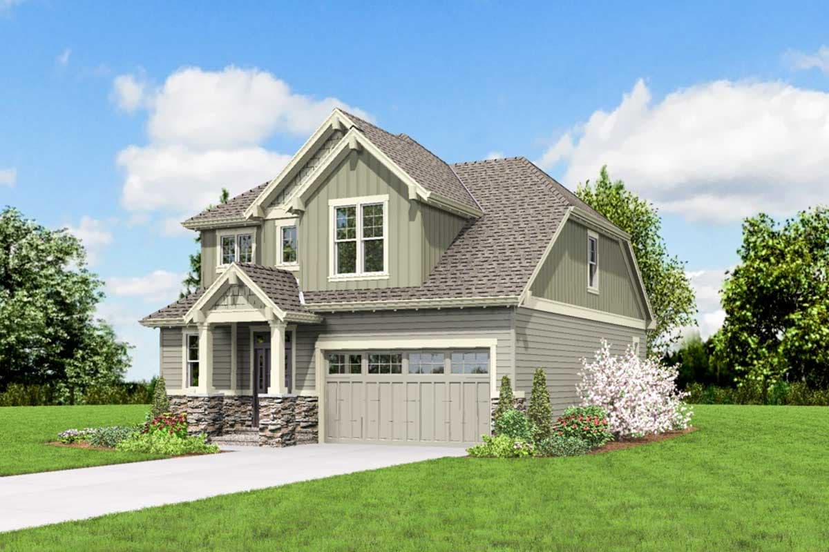 Plan 69586AM: Deceptively Spacious Craftsman House Plan - Image #4 - Craftsman, Northwest, Traditional