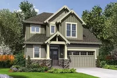 Deceptively Spacious Craftsman House Plan