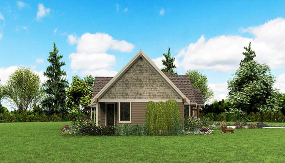 Plan 69594AM: Rugged Craftsman with Angled Garage - Image #9 - Craftsman, Mountain, Northwest, Rustic