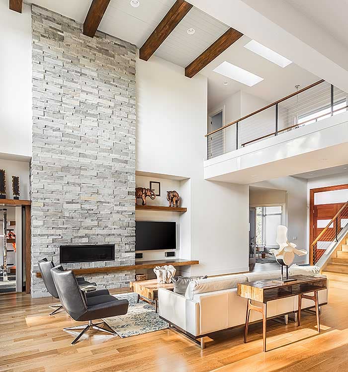 Plan 69597AM: 4 Bed Prairie with 2 Story Great Room - Image #11 - Contemporary, Mid Century Modern, Modern, Northwest, Prairie