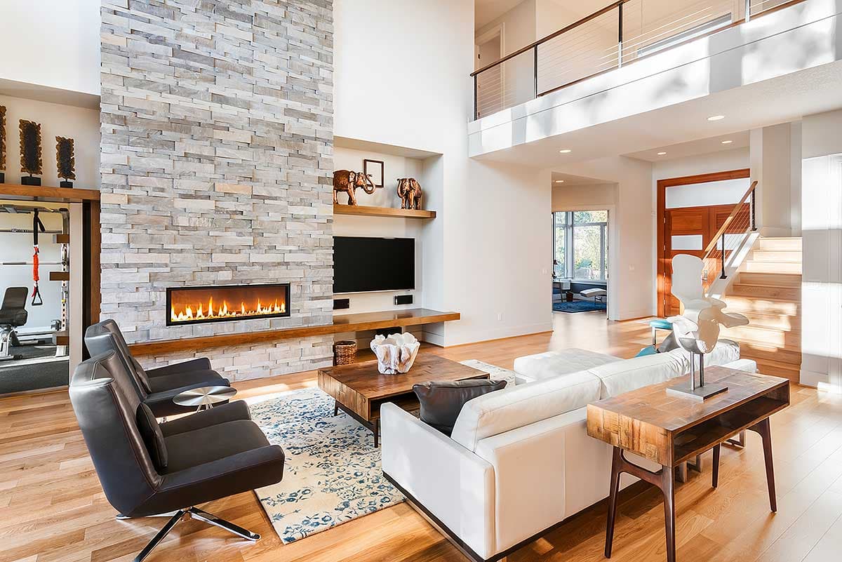 Plan 69597AM: 4 Bed Prairie with 2 Story Great Room - Image #13 - Contemporary, Mid Century Modern, Modern, Northwest, Prairie
