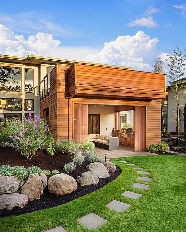 Plan 69597AM: 4 Bed Prairie with 2 Story Great Room - Image #37 - Contemporary, Mid Century Modern, Modern, Northwest, Prairie