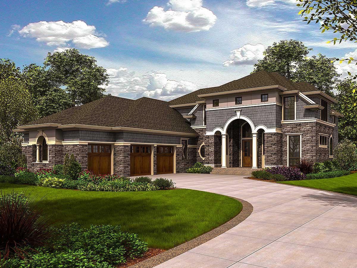 Plan 69598AM: Enormous Open Spaces - Image #36 - Northwest, Traditional