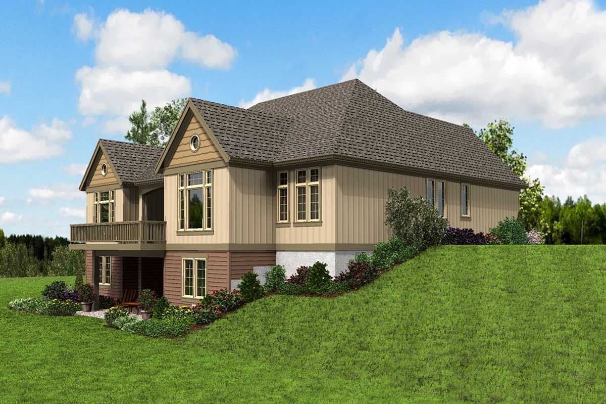 Plan 69602AM: Vaulted Ceilings Everywhere - Image #6 - Northwest, Traditional