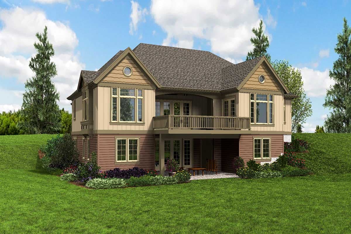 Plan 69602AM: Vaulted Ceilings Everywhere - Image #9 - Northwest, Traditional