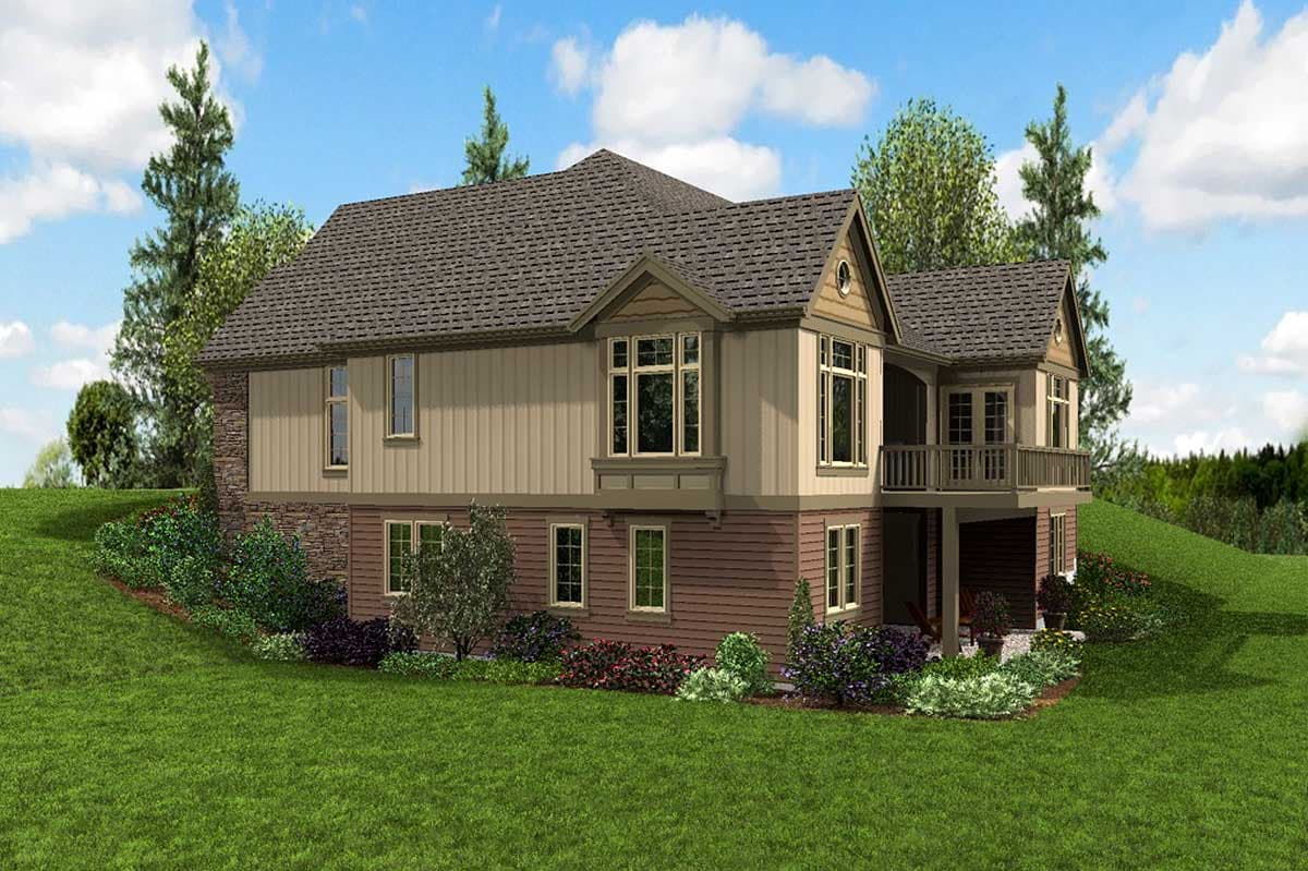 Plan 69602AM: Vaulted Ceilings Everywhere - Image #10 - Northwest, Traditional