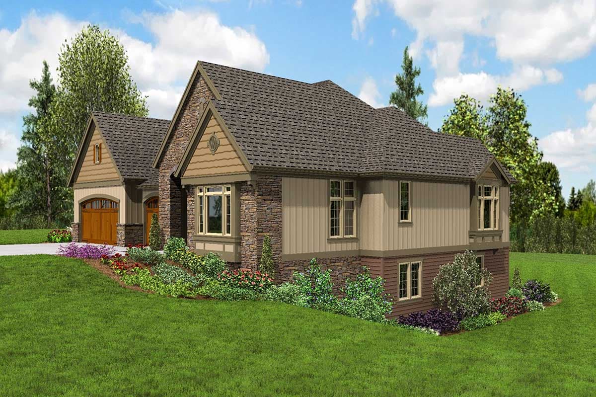 Plan 69602AM: Vaulted Ceilings Everywhere - Image #12 - Northwest, Traditional