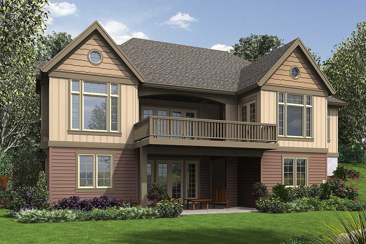 Plan 69602AM: Vaulted Ceilings Everywhere - Image #8 - Northwest, Traditional