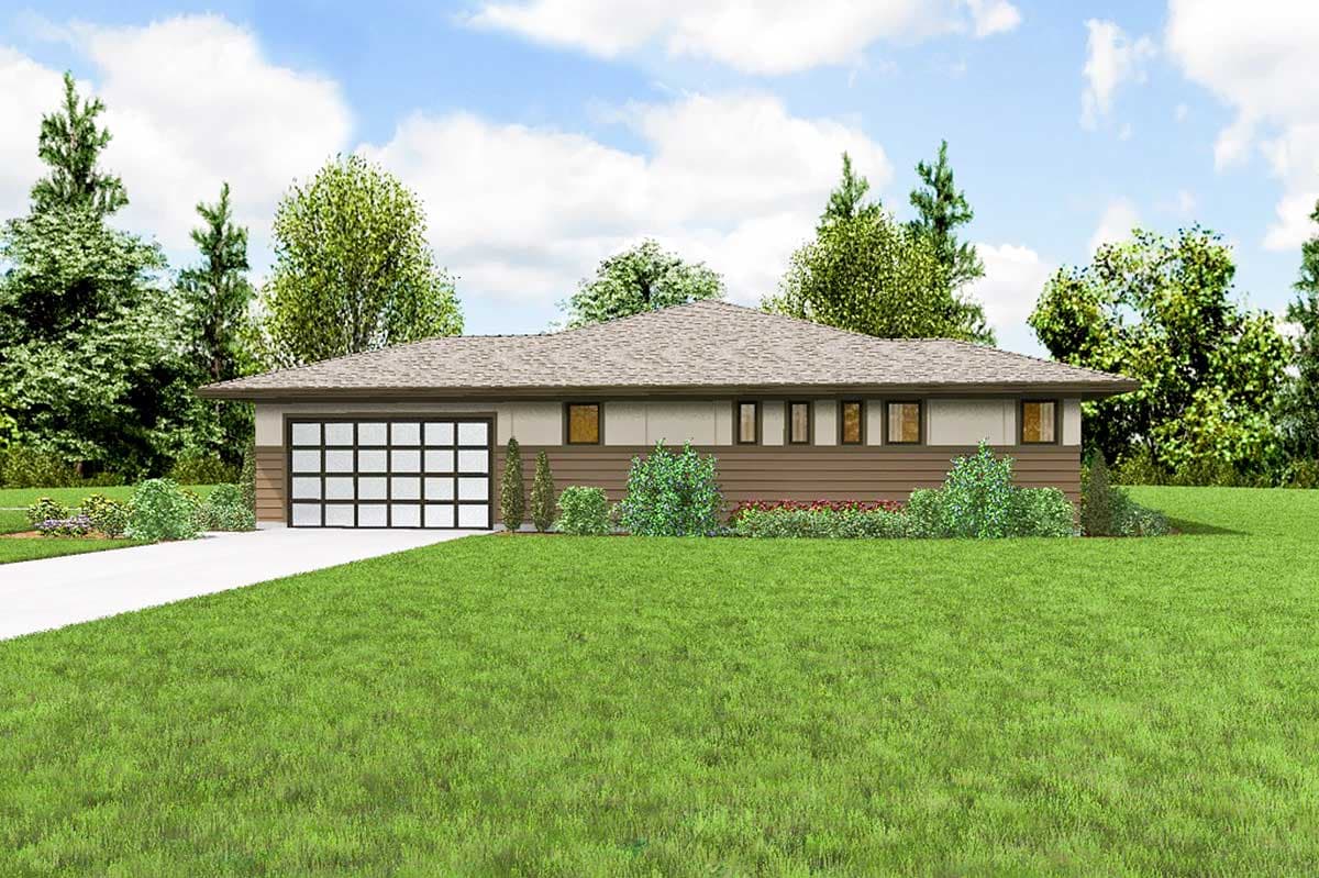 Plan 69603AM: 3 Bed Modern Prairie Ranch House Plan - Image #11 - Contemporary, Prairie, Ranch
