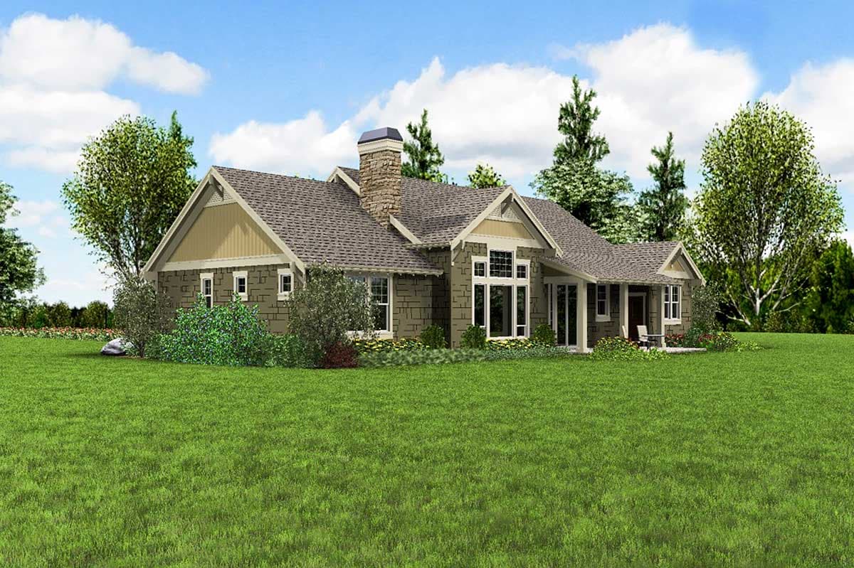 Plan 69605AM: 3 Bed Craftsman with Tapered Columned Porch - Image #11 - Craftsman, Northwest