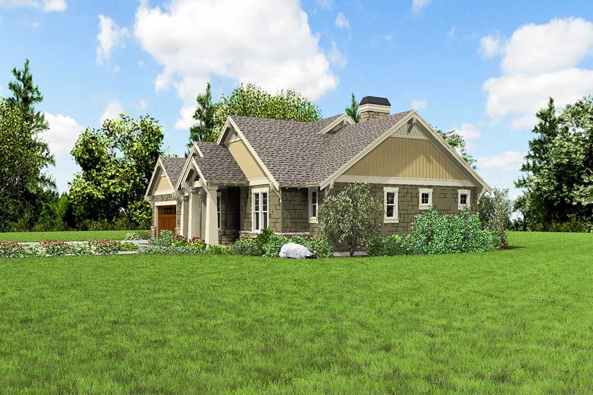 Plan 69605AM: 3 Bed Craftsman with Tapered Columned Porch - Image #13 - Craftsman, Northwest