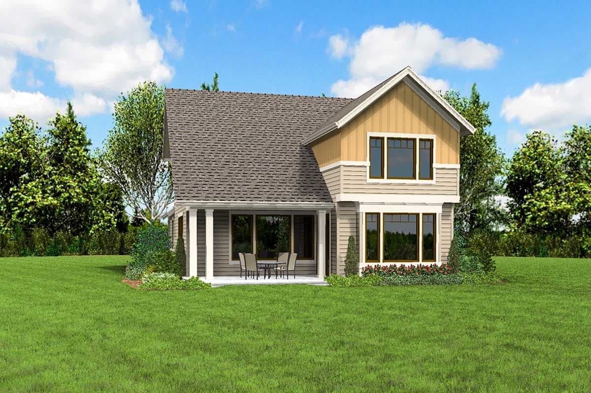 Plan 69606AM: Flexible Floorplan with 2-Story Great Room - Image #8 - Craftsman, Northwest