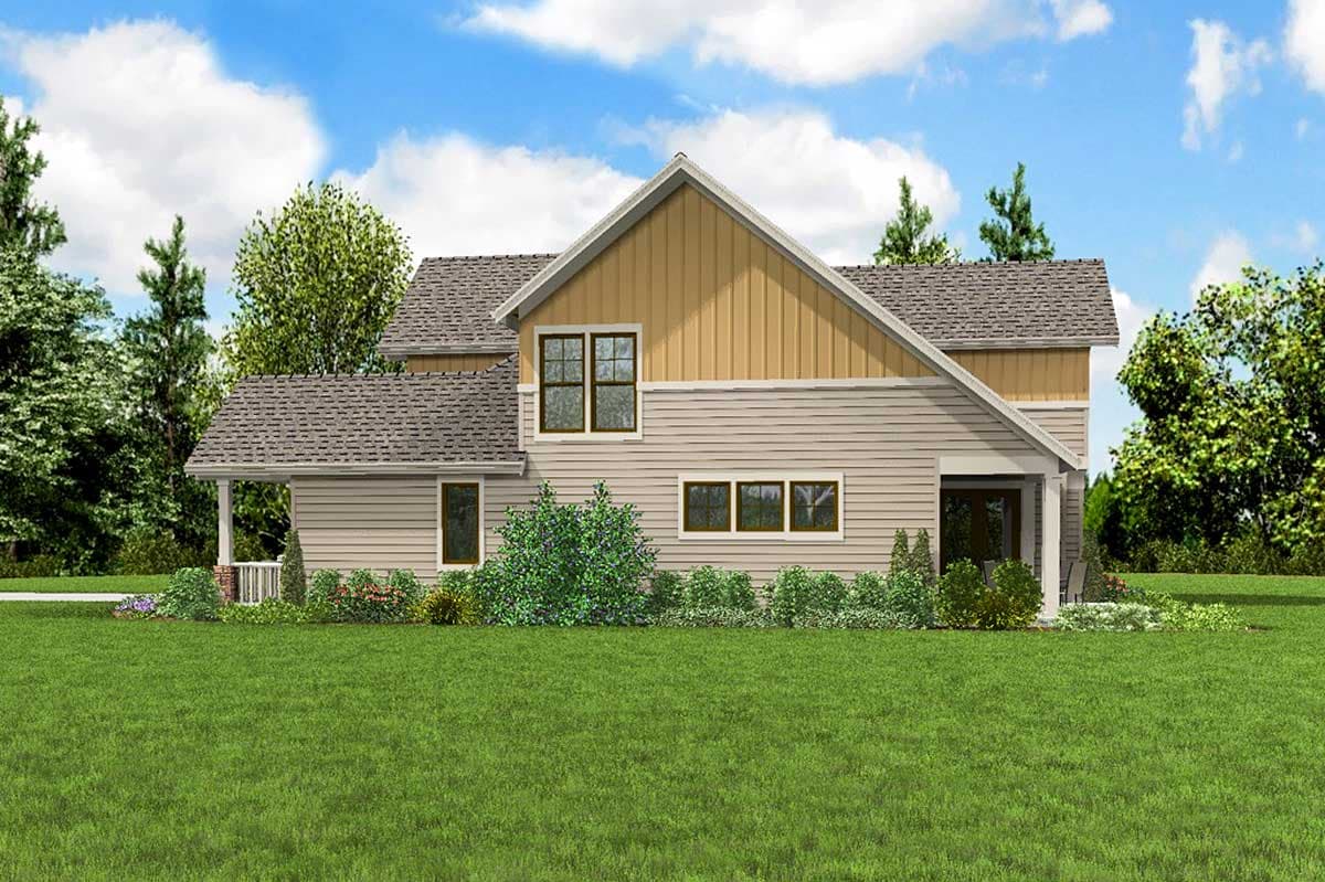 Plan 69606AM: Flexible Floorplan with 2-Story Great Room - Image #10 - Craftsman, Northwest