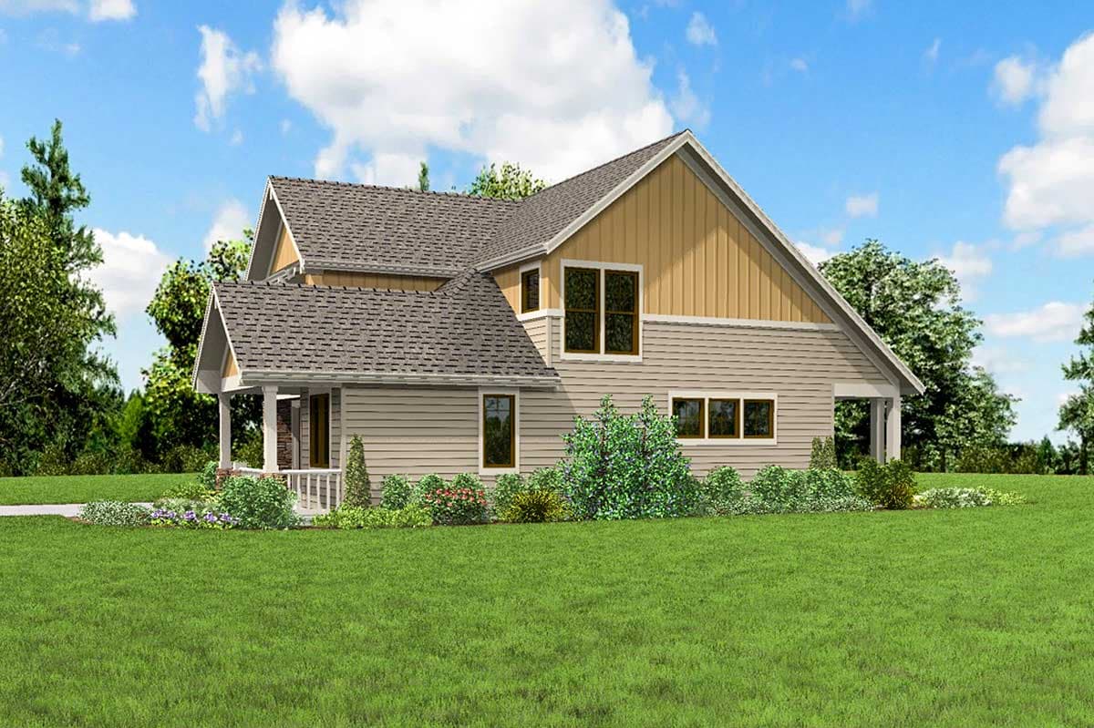 Plan 69606AM: Flexible Floorplan with 2-Story Great Room - Image #11 - Craftsman, Northwest
