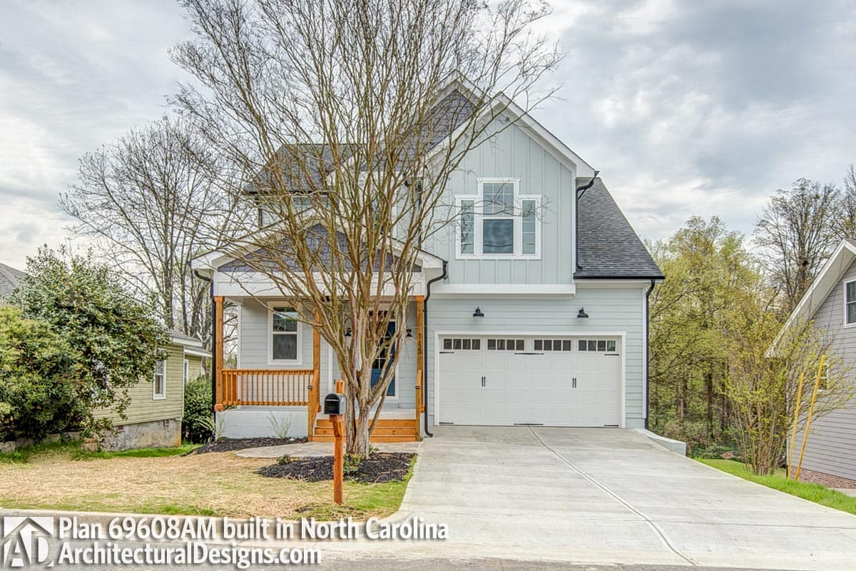 build gallery item - House Plan 69608AM Comes to Life in North Carolina