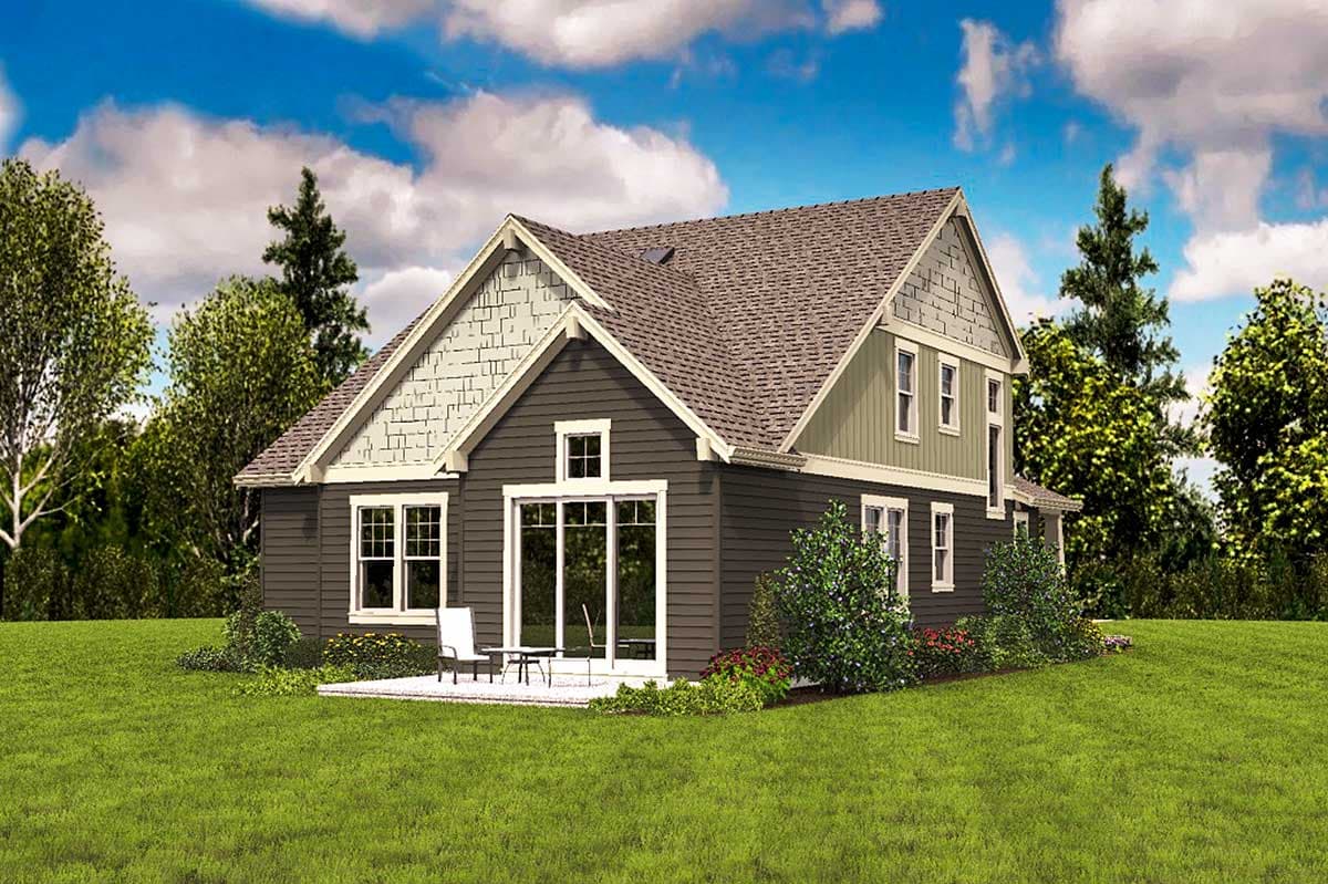 Plan 69608AM: Master Down Craftsman with Options - Image #9 - Craftsman, Northwest
