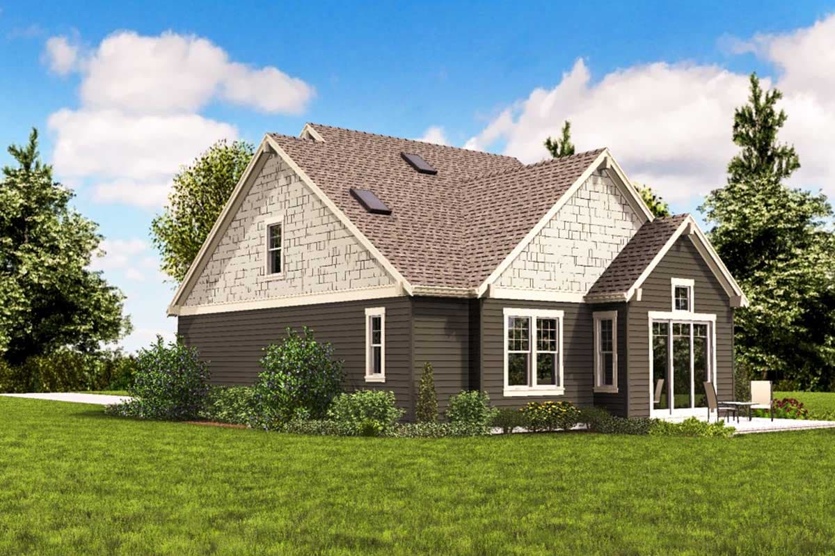 Plan 69608AM: Master Down Craftsman with Options - Image #12 - Craftsman, Northwest