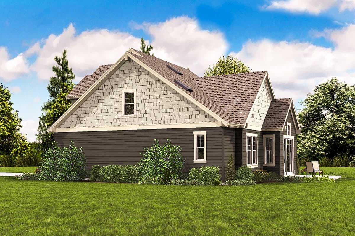 Plan 69608AM: Master Down Craftsman with Options - Image #7 - Craftsman, Northwest