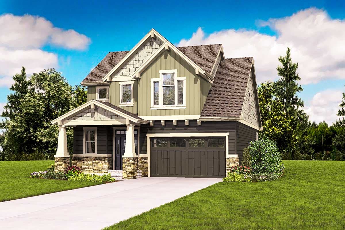 Plan 69608AM: Master Down Craftsman with Options - Image #15 - Craftsman, Northwest