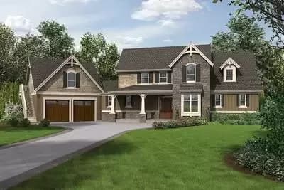 Traditional Home with Detached Apartment Studio