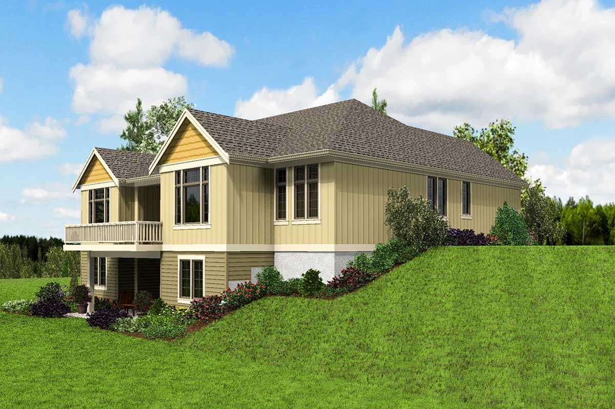 Plan 69612AM: 4 Bedroom Craftsman with Game Room - Image #6 - Craftsman, Northwest