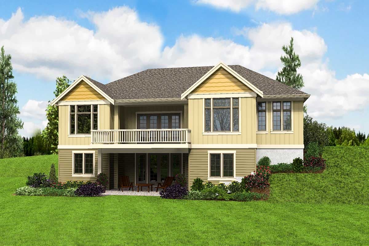 Plan 69612AM: 4 Bedroom Craftsman with Game Room - Image #7 - Craftsman, Northwest
