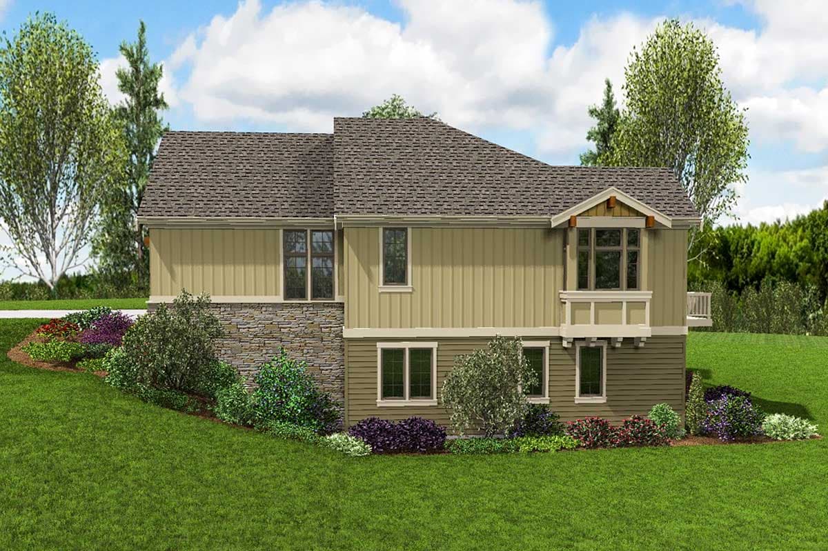 Plan 69612AM: 4 Bedroom Craftsman with Game Room - Image #11 - Craftsman, Northwest
