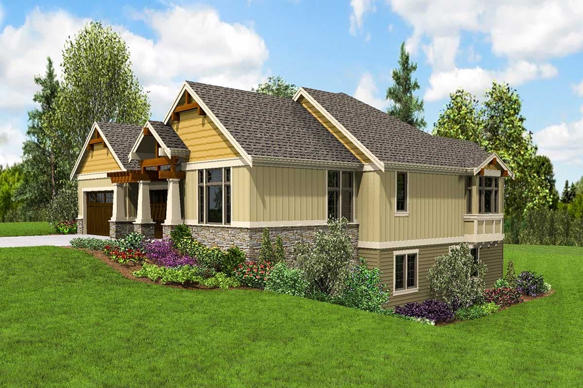 Plan 69612AM: 4 Bedroom Craftsman with Game Room - Image #12 - Craftsman, Northwest