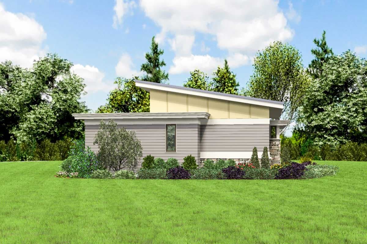 Plan 69618AM: Contemporary Garage Plan - Image #7 - Contemporary, Mid Century Modern, Modern, Northwest