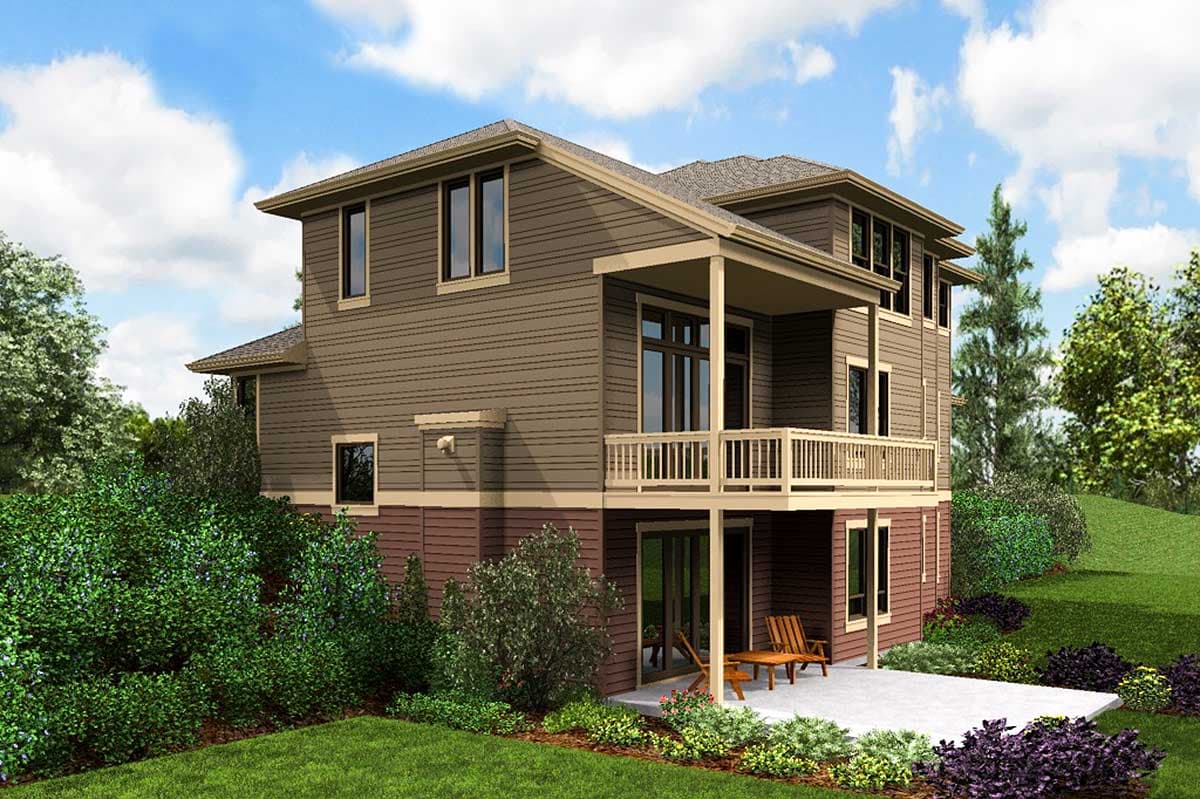 Plan 69622AM: Northwest House Plan with Finished Lower Level - Image #10 - Northwest
