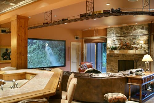 Plan 6969AM: Rustic 4700 Square Foot Mountain Craftsman Home Plan with 3-Car Angled Garage - Image #18 - Craftsman, Mountain, Northwest, Rustic