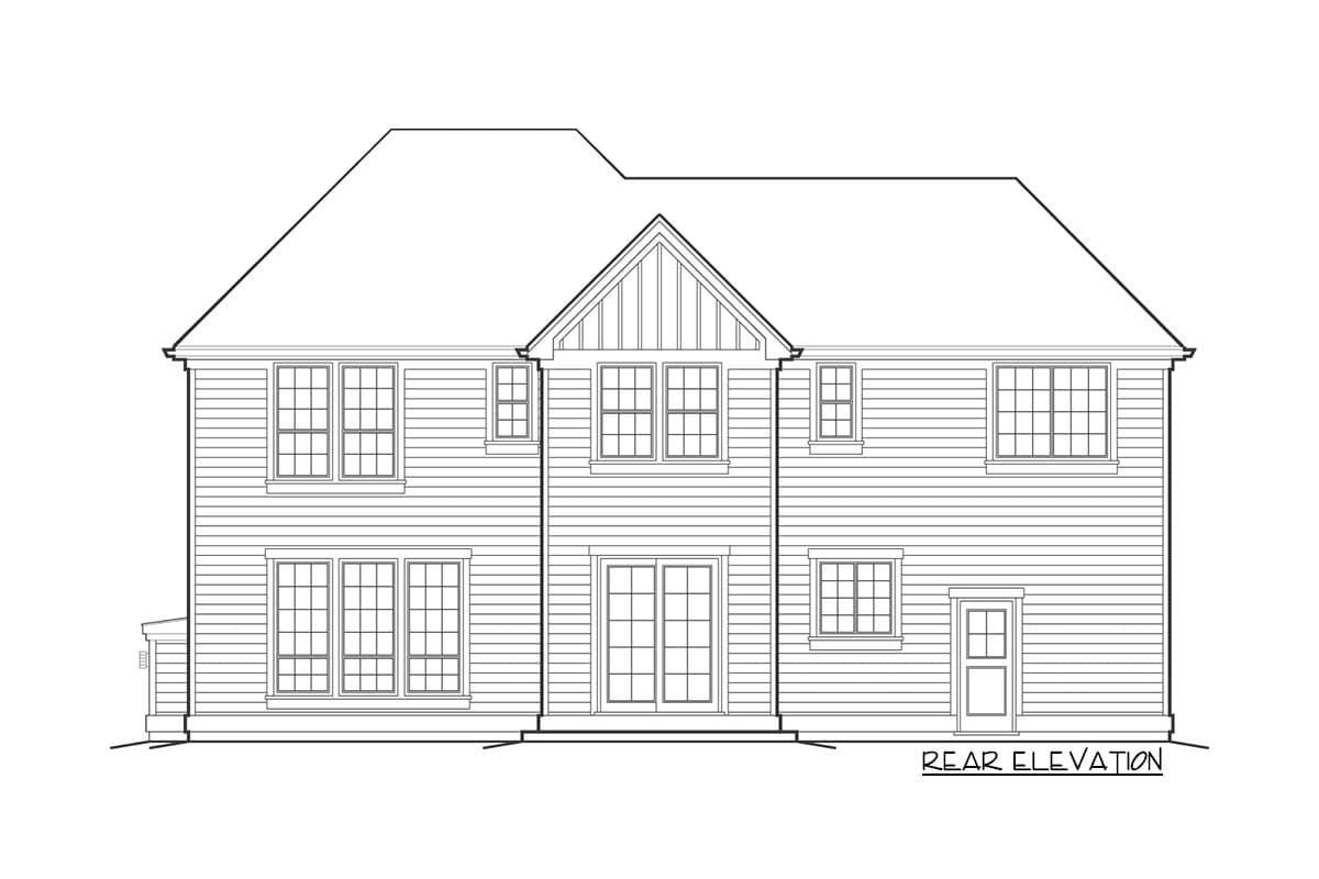 Plan 6995AM: Two Story Home Plan with 4 Upstairs Bedrooms - 2606 Sq Ft - Image #30 - Northwest, Traditional