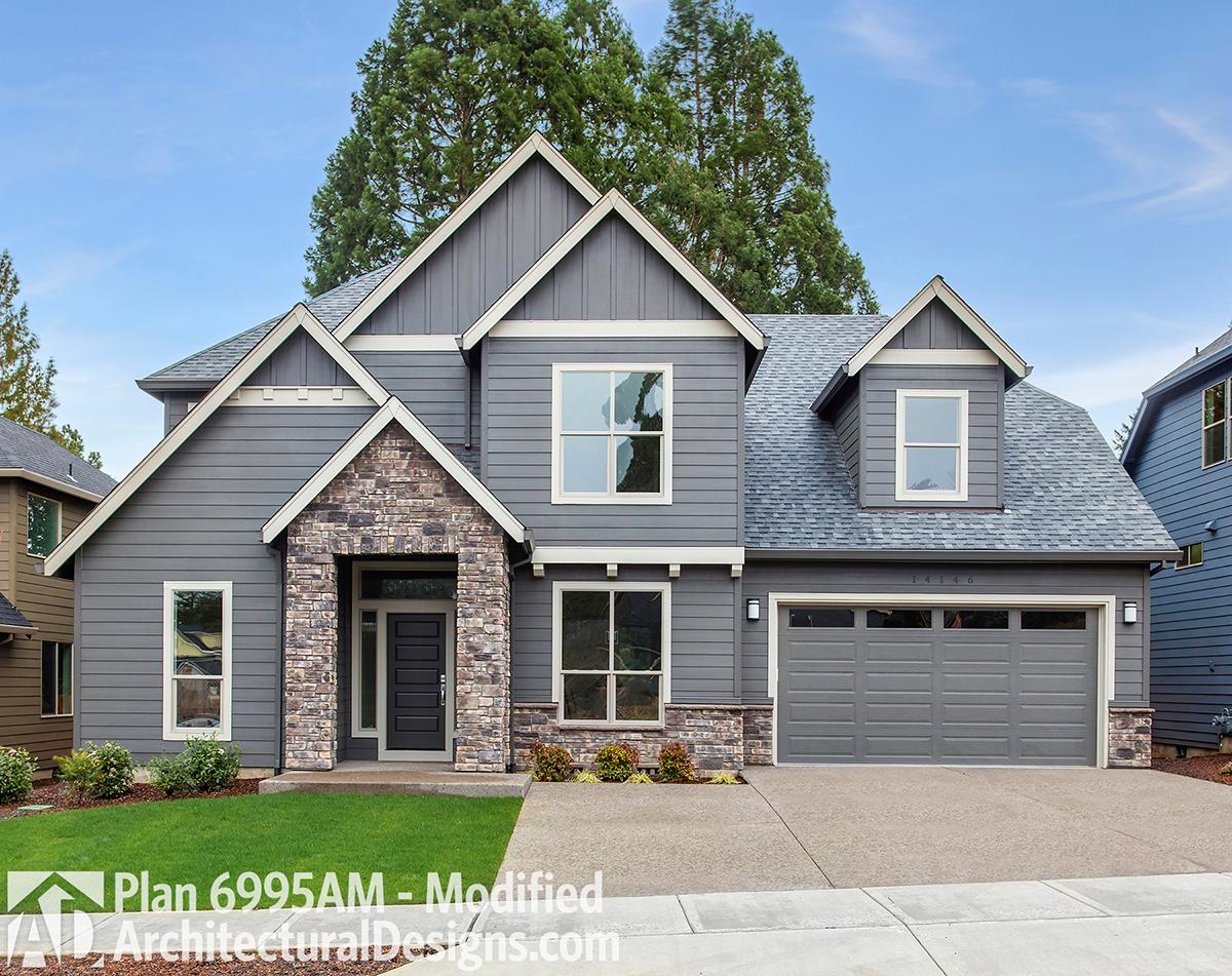 Plan 6995AM: Two Story Home Plan with 4 Upstairs Bedrooms - 2606 Sq Ft - Image #14 - Northwest, Traditional