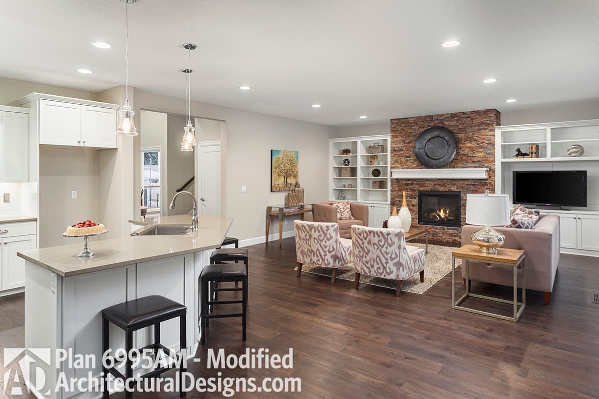Plan 6995AM: Two Story Home Plan with 4 Upstairs Bedrooms - 2606 Sq Ft - Image #29 - Northwest, Traditional