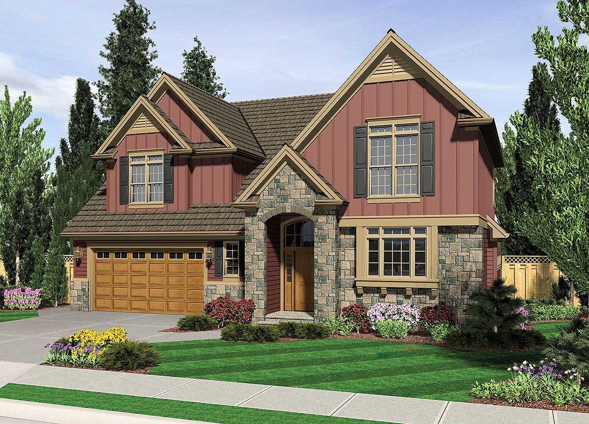 Plan 6999AM: Distinctive Home Plan with European Styling - Image #12 - Craftsman, New American, Northwest
