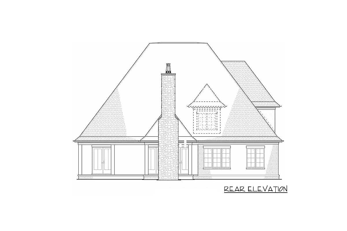 Plan 70500MK: Lord of the Manor - Image #7 - European, French Country