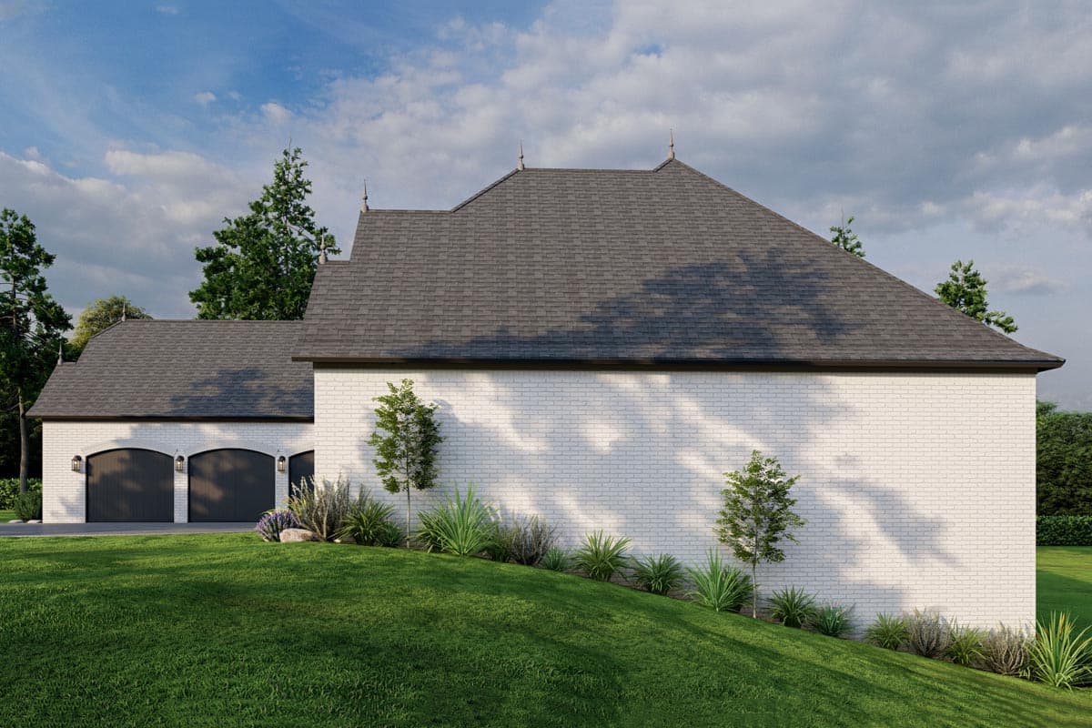 Plan 70502MK: French Country House Plan with 2 Kitchens - Image #17 - European, French Country, Southern